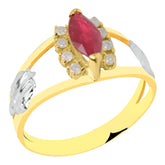 Anel de formatura em ouro 18k - Lucy